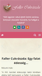 Mobile Screenshot of fallercukraszda.hu